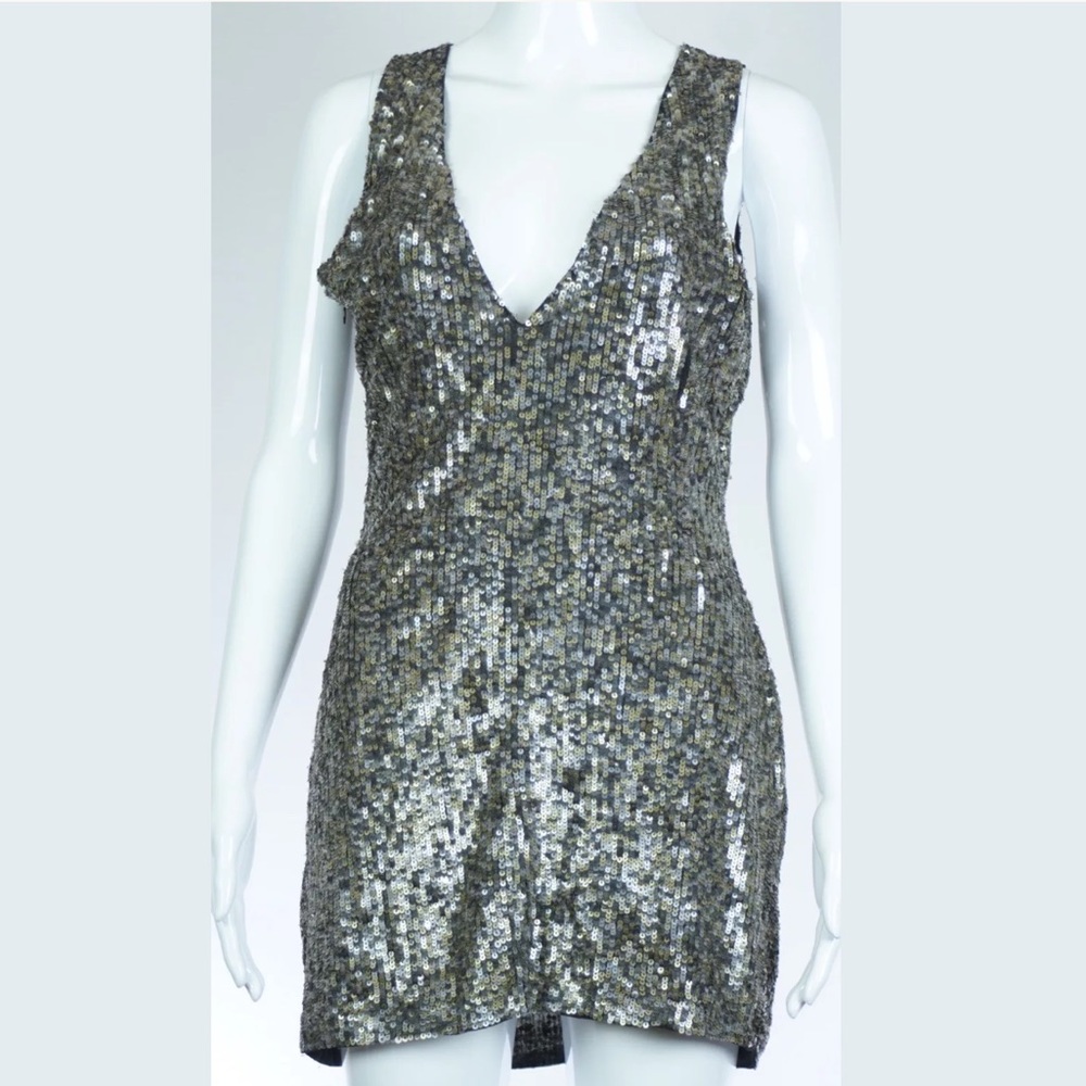 All saints sequin dress embellished size 8 NWT 440